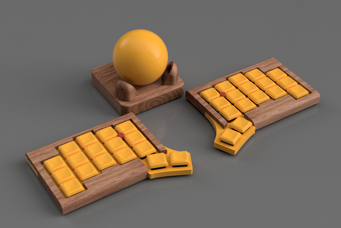 Introducing Atlas — Split Keyboard with Dual TrackPoints & Optional Trackball